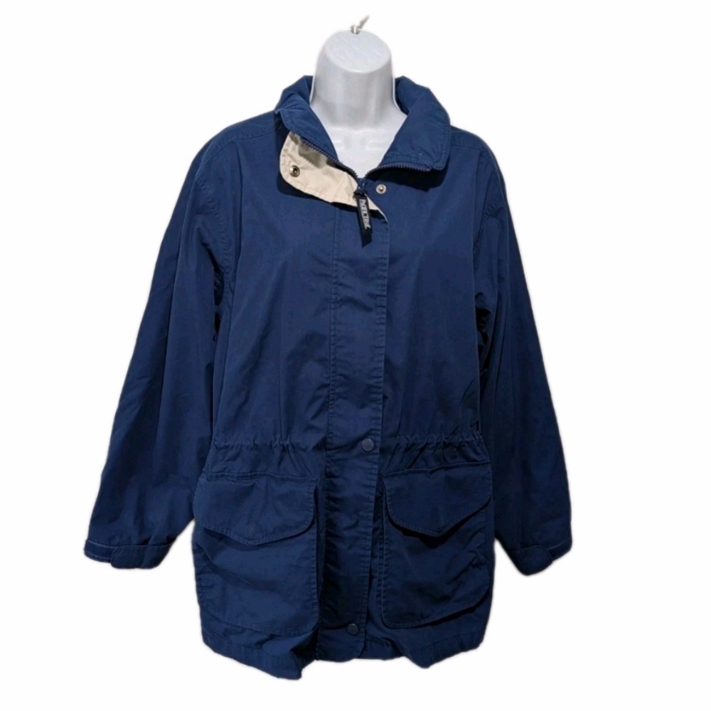 Pacific Trail Parka Trench Coat M Outdoor Mature Casual #8500